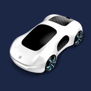 (White) RC / HC Super Future car 360 rotation, Stunt, off-roading 4WD, gesture sensor control electric toy car